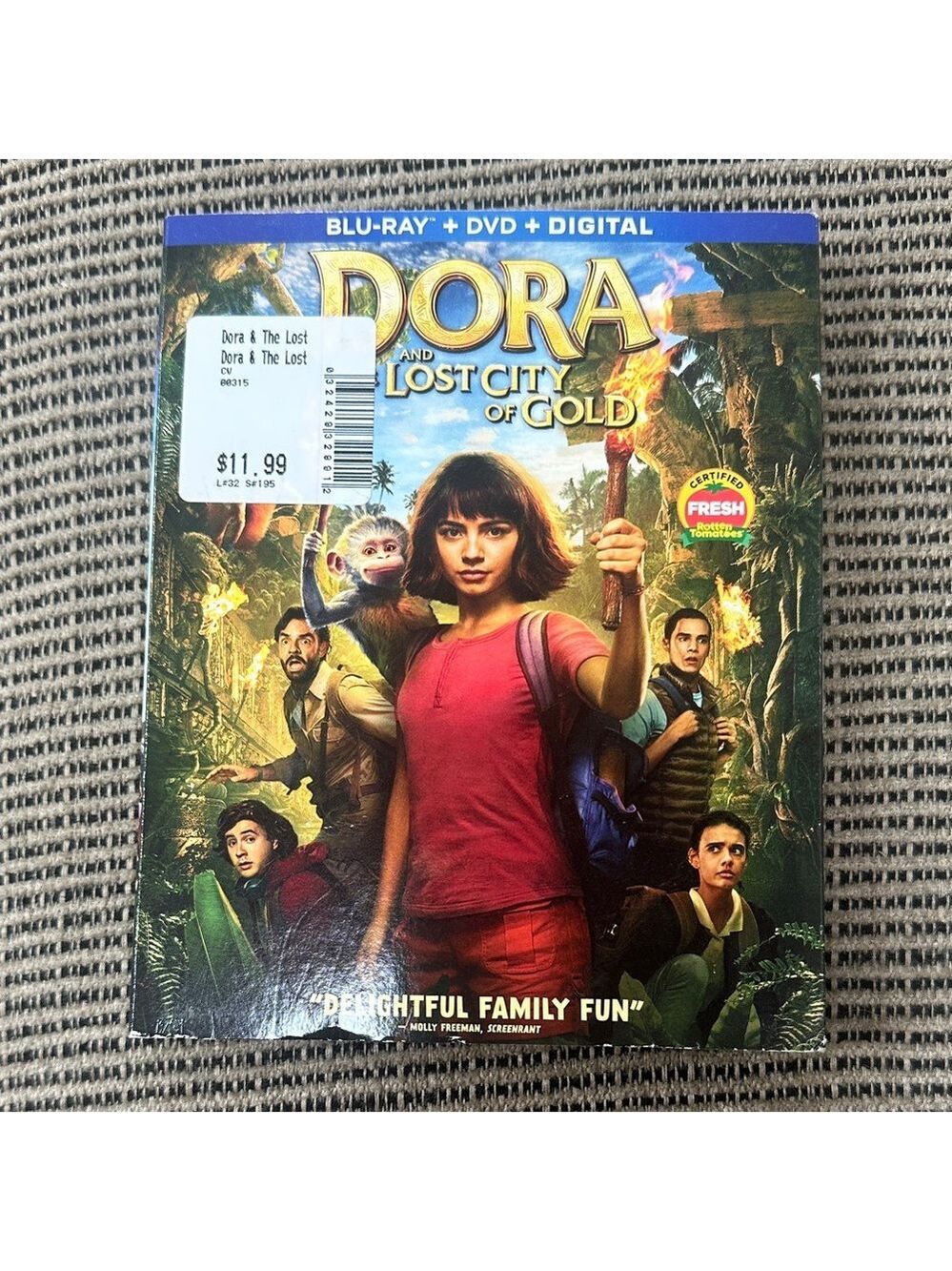 Dora and the Lost City of Gold Blu-ray DVD Digital